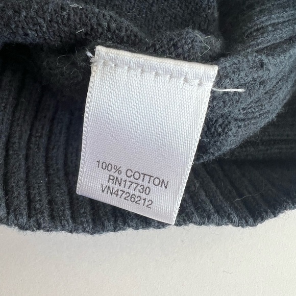 Cherokee Vintage Black Crew Neck Sweater - Picture 3 of 3